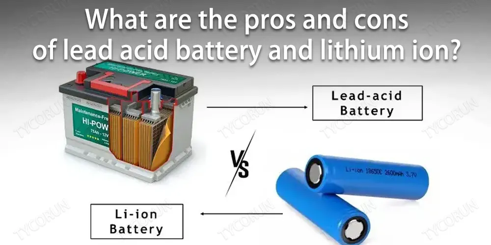 The definitive FAQ guide on lead acid battery vs lithium ion TYCORUN Battery Swap
