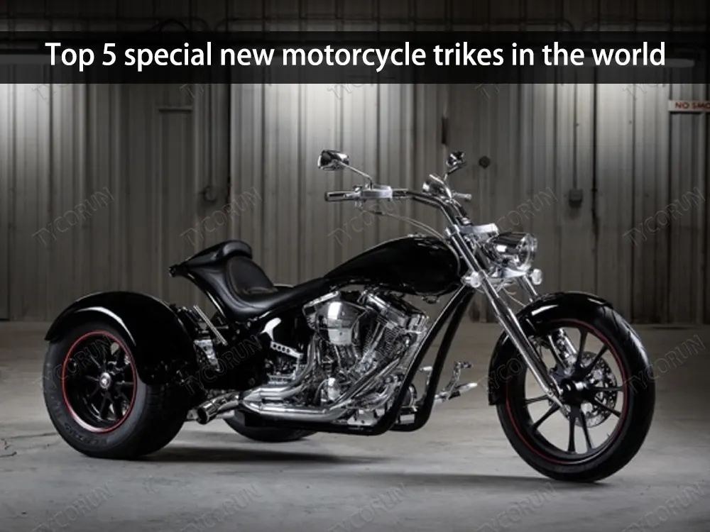 Top 5 special new motorcycle trikes in the world TYCORUN Battery Swap