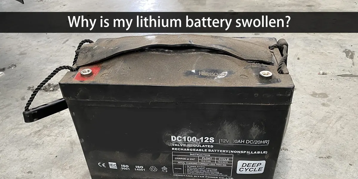 What to do with swollen lithium battery safely? TYCORUN Battery Swap